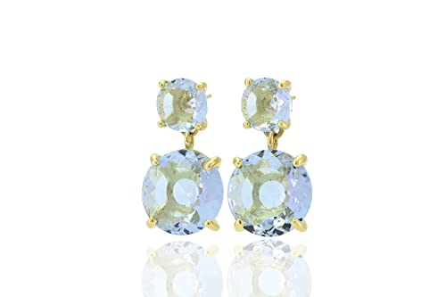 Boucles d'oreilles tanzanite de mariage pour illuminer votre tenue de fête