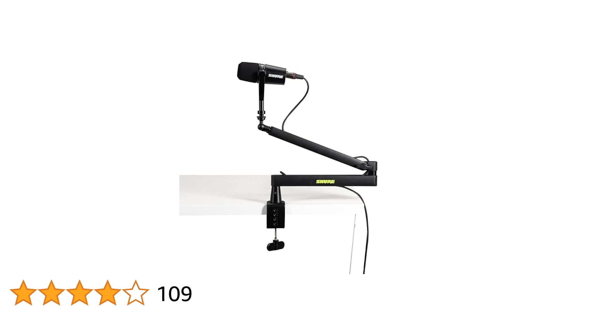 SHUREのマイクとSHUREのマイクコードとマイクアームのセットです。 Amazon.co.jp: 【マイクアームセット】 SHURE MV7