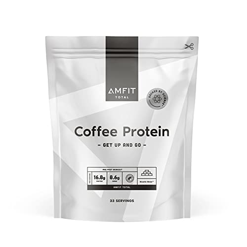 Amazon-Marke: Amfit Nutrition Coffee Protein, 1kg Cover