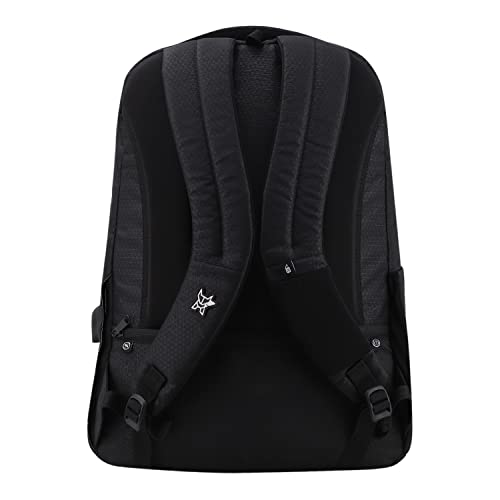 Image of Arctic Fox Alarm Zipper System | Anti-Theft Backpack with USB Charging Port | 15.5 Inch Laptop Bag (Black)