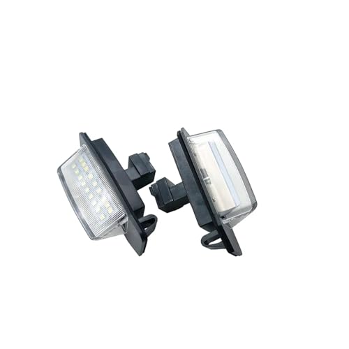 Luz LED de matrícula para coche Peugeot 4007 que elimina fallos de bombilla fundida canbus
