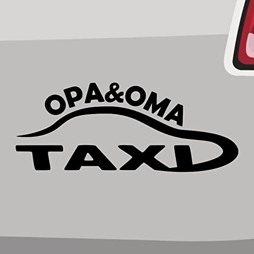 Oma&Opa Taxi Aufkleber -6 Größen 21 Farben- Spruch Führerschein Lustig Opa Oma Oma&Opa Taxi Aufkleber -6 Größen 21 Farben- Spruch Führerschein Lustig Opa Oma