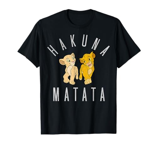 Disney Le Roi Lion Nala et Simba Hakuna Matata T-Shirt