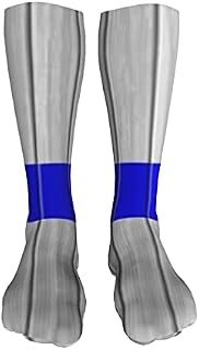 702 Unisex Trainer Socks Finland Flag On Wooden Work Socks Eco Friendly Men’S Socks Breathable Athletic Socks For Yoga Women 50Cm