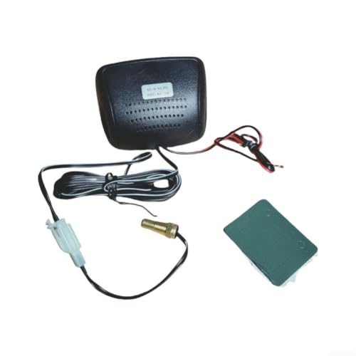 Voltímetro digital 2 en 1 y termómetro de coche para control de temperatura 8