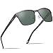 Produktbild CARFIA Polarisierte Herren Sonnenbrille Metallrahmen UV 400 Fahrerbrille Sportbrille Kategorie 3
