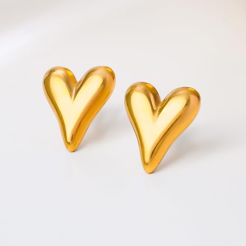 Image of Rubans Demi Fine Stainless Steel Stud Earrings Daily Gift for Women & Girls