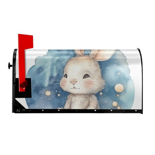 Housse de boîte aux lettres lapin 64,8x53,3 cm décorative