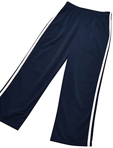 Adidas Boys Active Sports Athletic Tricot Jogger Track Pants, Navy, Medium Us #TOP1