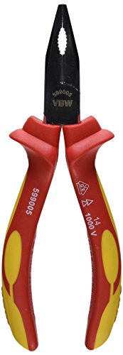 599005 VDE-Electricians Combination Plier 6.7In Chromed