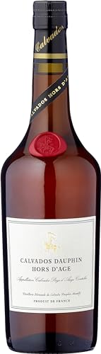 Dauphin Calvados Hors d‘Age – Lang gereifter, fruchtbetonter Apfelbrand aus der Normandie mit 40% vol. (1 x 0,7l)