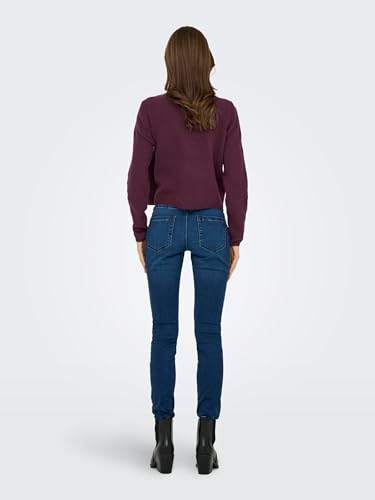 JDY Damen Jdychloe Life L/S Cardigan KNT Noos, Winetasting, XL – Ansicht 4