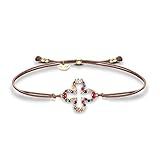 MATERIAL: ◦ 925 Sterling Silber vergoldet ◦ Makramee-Faden: Cognac