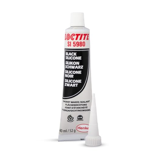 Loctite SI 5980 40 ml Blister Tube - Silicone Noir pour Joints - Haute Température Optimal pour Moteurs et Composants - Joint Silicone de Qualité...