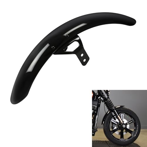 Garde-boue avant TCMT noir brillant, une finition haut de gamme pour Super Glide