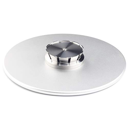 Holder Compatible with HomePod ,Aluminum Stand Accessories Combined with HomePod Together by KIWI design (HomePod is not included) （Silver）