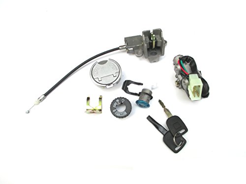 Scooter Ignition Switch Key Set 49 50 Cc Taotao Peace Roketa Jonway Nst Tank Gy6 #TOP1