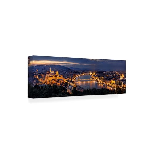 Wrapped Canvas Wall Art - Thomas D Morkeberg 'Panorama Of