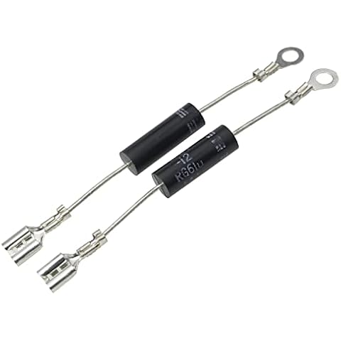 CL04-12 Microwave Diode FMHXG 2PCS CL04-12 Microwave High Voltage Diodes Rectifier Repair Parts 0.5A 12KV Microwave Oven Replacement Parts Cover
