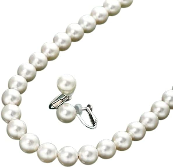 Amazon | [KASHIMA] 9～9.5mm あこや 花珠 本真珠 ネックレス 