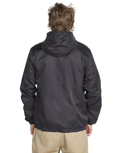 Image of Volcom Men's Ermont Hooded Windbreaker Jacket - Wind & Water Resistant