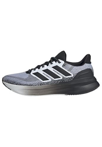 Image of Adidas Mens Ultrarun 5 Running, White/Black/White, 10.5