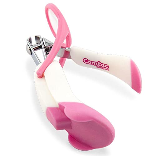 Cortador De Unha Infantil Bebê Com Lupa Comtac Kids 4436