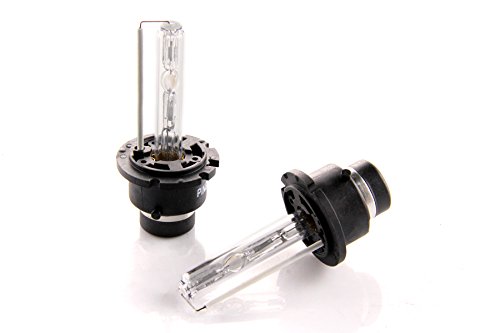 DDM Tuning Xenon HID Replacement AC Bulbs D4S 6000K Pair, 1 Year Warranty