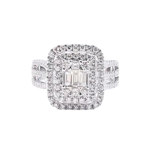 925 Silver Square ring fashion Ladies ring Cubic Zircon oxide ring Wedding ringEngagement ring for womenNatural rubysapphireEmerald ringCZ EternalEngagement ring Adidas Blue Sneakers (US Code 8)