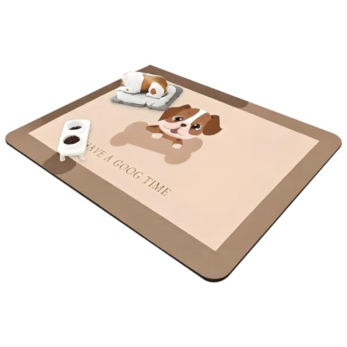 Tapis de sol imperméable pour chien et chiot, modèle absorbant gris lavable
