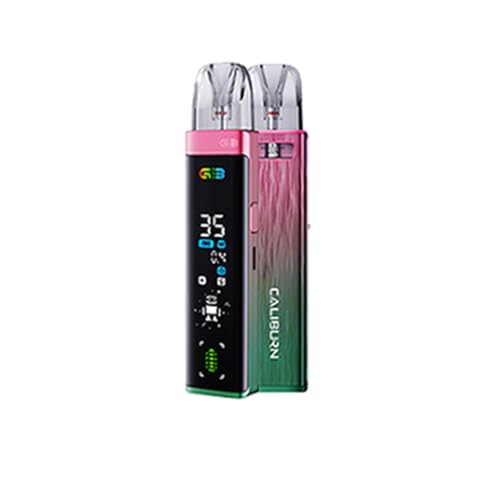 �y���K�i�zCaliburn G3 Pro Pod �d�q�^�o�R �J���o�[�� G3 �v�� �X�^�[�^�[�L�b�g 1000mAh�o�b�e���[ POD�^ 35W�̍ő�o�� �G�A�t���[������ TYPE-C�[�d �R���p�N�g vape �j�R�`���t���[ ���L�b�h�Ȃ� (Pink