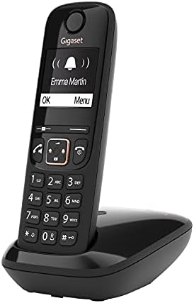 Gigaset ALLROUNDER Duo  Cordless phone  Large, high-contrast display  Brilliant audio quality  Customisable sound profiles  Hands-free talking  Call blocking, black