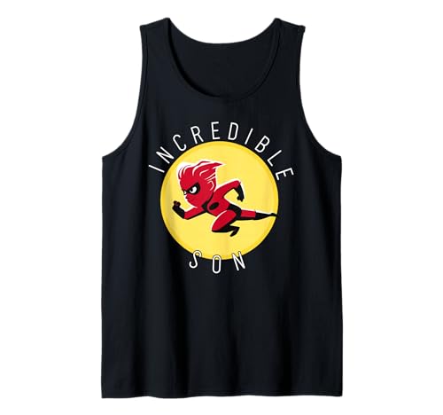 Disney Pixar The Incredibles Dash Parr Retro Incredible Son Tank Top