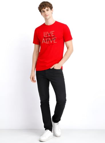 Image of ADRO Printed Tshirt for Men | Cotton Printed T-Shirt | Regular Fit Casual Mens T-Shirts | Premium Summer Tshirts