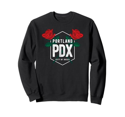 Portland Oregon Badge PDX Portland Squad Pacific Wonderland Sweatshirt