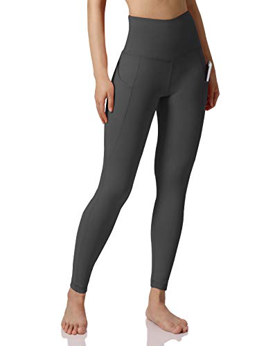 image for ODODOS Women's High Waist Yoga Pants with Pockets,Tummy Control,Workou