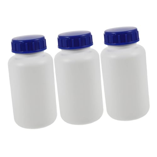 ABOOFAN Pcs Reagent Containers Ml Laboratory Sample Bottles Wide Mouth Empty Reagent Bottles for Lab Use