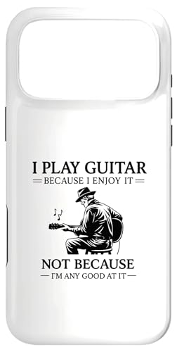 �ʔ����M�^�[�t�҂̃��[���A I Play Guitar Because Like It �X�}�z�P�[�X iPhone 17 Pro Max �p
