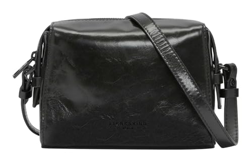LIEBESKIND Camera S Lou 2 Paper Touch sac à bandoulière noir en cuir éco