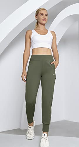 Persit Joggers For Women Yoga High Waisted Pants With Pockets Womens Lightweight Sweatpants For Hiking, Workout, Running(Army Green,Xs) #TOP4