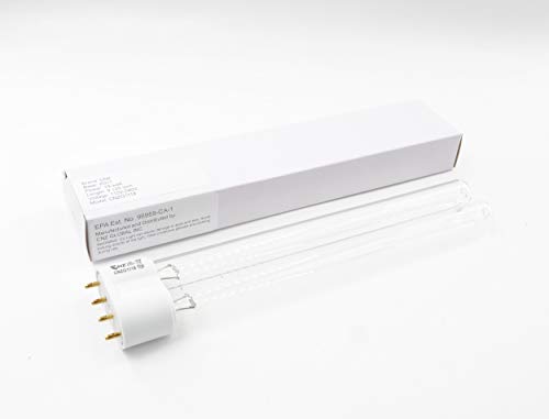 CNZ 18 Watts 2G11 Base UV-C Germicidal Ultraviolet Light Bulb Qty 2
