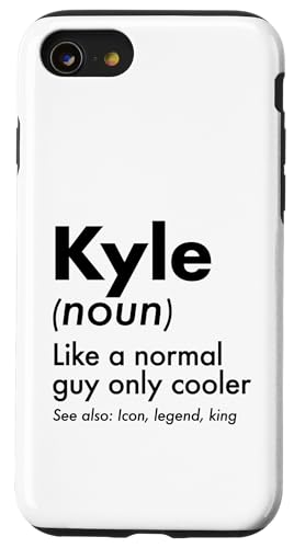 Kyle Like A Normal Guy Only Cooler Legend King �t�@�[�X�g�l�[�� �X�}�z�P�[�X iPhone SE (2020) / 7 / 8 �p