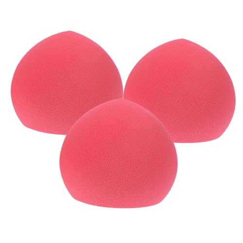 OUNONA 3Pcs Premium Makeup Sponge Soft Makeup Eggs for Foundation Concealer More Vegan for Application present for Women