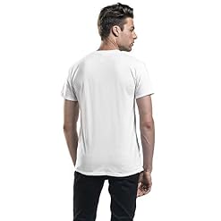 Queen Freddie Mercury – Sunglasses Homme T-Shirt Manches Courtes Blanc Regular/Coupe Standard - Les Beatles, Paul McCartney, John Lennon, RIngo Starr, George Harrison Queen Freddie Mercury - Sunglasses Homme T-Shirt Manches Courtes Blanc Regular/Coupe Standard – Image 5