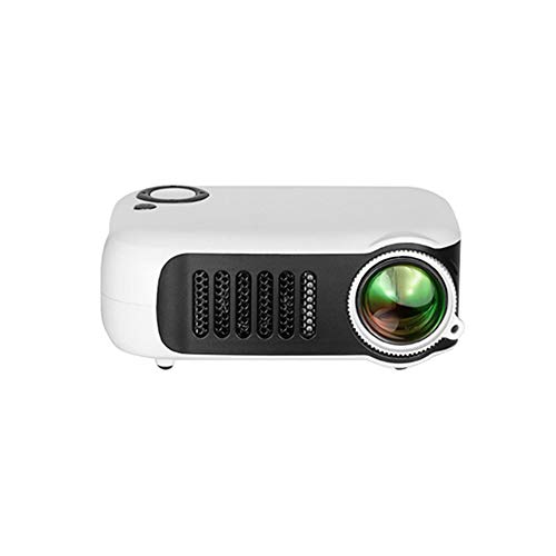Mini Tragbarer Projektor LCD HD 1080P 800 Lumen LED Video Beamer Eingebauter Lautsprecher Unterstützungsenergienbank HDMI/TF/IR/USB Für