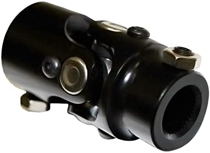 DEMOTOR PERFORMANCE Universal Black Steel U Joint 3/4-36 Spline To 1" DD