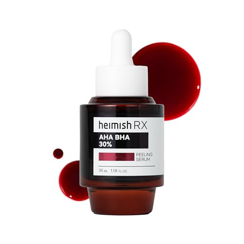HEIMISH RX Suero Exfoliante AHA BHA 30% – Suero Exfoliante de Enjuague, Peeling Químico para Poros y Sebo, Exfoliante Suave para Rostro Graso y con Tendencia Acneica, 35 ml (1,18 fl. oz)
