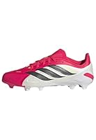 adidas Unisex Kinder Predator League Firm Ground Football Boots Kids, Lucid red/core Black/FTWR White, 35 EU