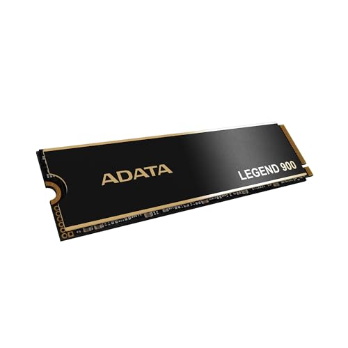 Image of ADATA LEGEND 900 - PCIe Gen4 x4 M.2 2280 Solid State Drive (SSD) - 2TB High-Speed Storage - Up to 7,000 MB /s Read Speed - Built-In Heatsink & Durable Design - Ideal for Gamers, Creators & PC Builders