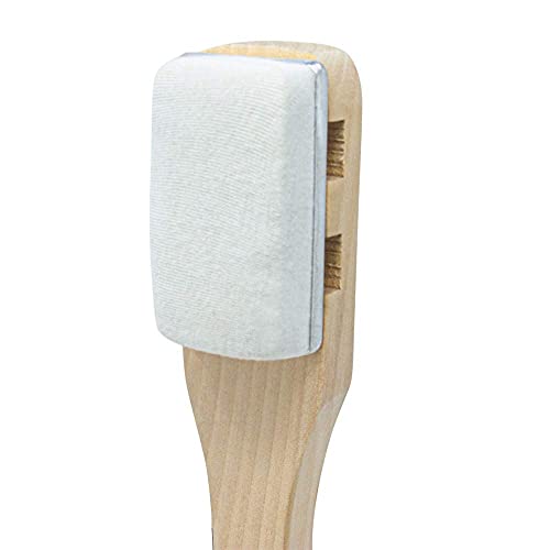 Image of Delicate Fabric Scrubbing Brush with Soft Head- Silk (White)